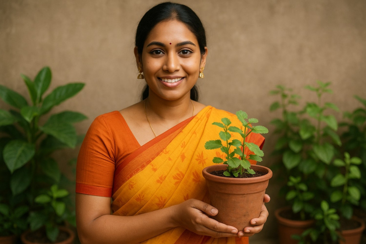 Tulsi (Holy Basil) Plant